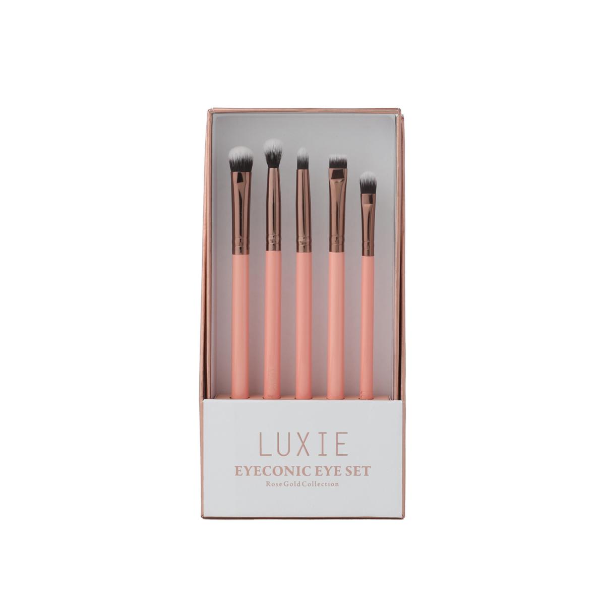 Luxie Beauty - Eyeconic 5pcs Set - Rose Gold