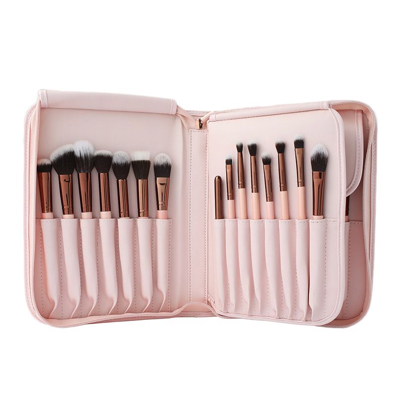 Luxie Beauty - 30pc Brush Book Set - Rose Gold