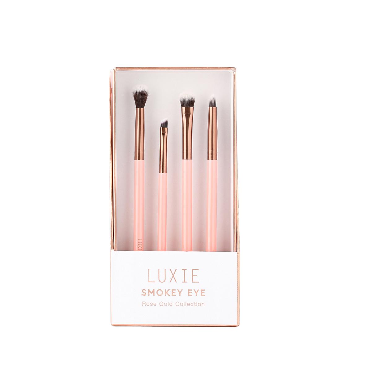 Luxie Beauty - Smokey Eye Brush Set - Rose Gold