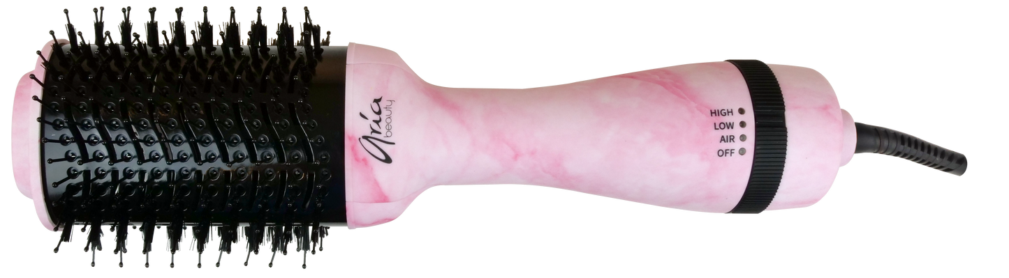 Aria - Marble Blowdry Brush - PINK