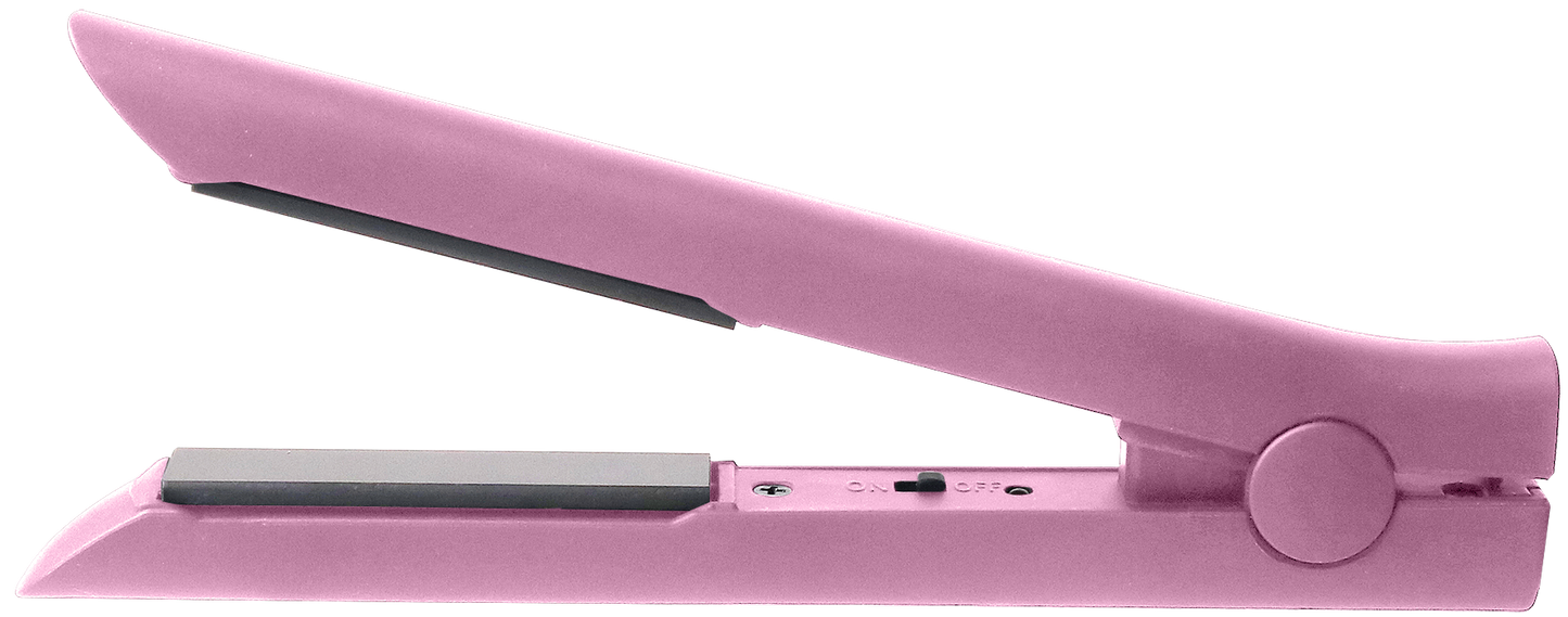 Aria - Mini Blowdryer & Straightener Travel Set - Pink