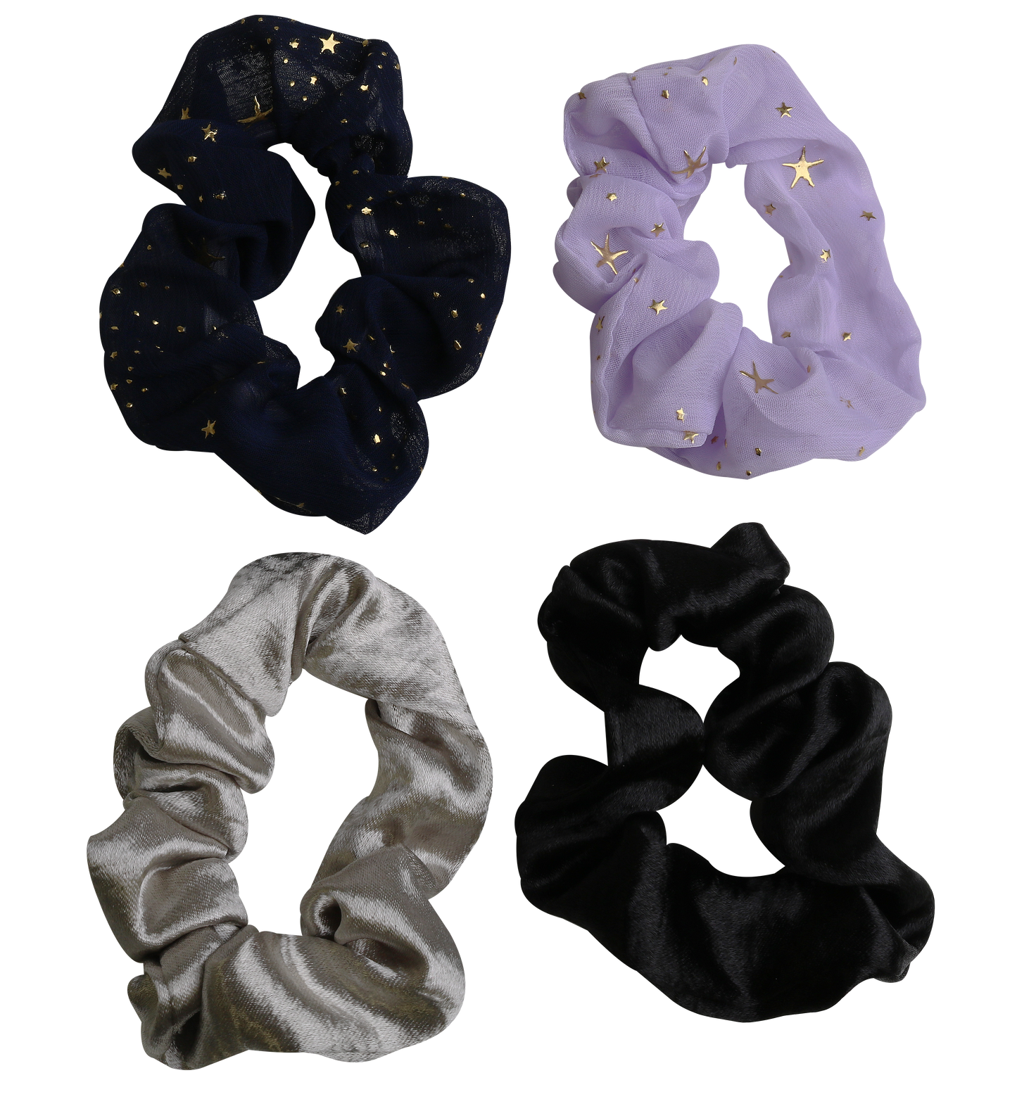 Aria - Beauty Star Scrunchie Set (4pcs)