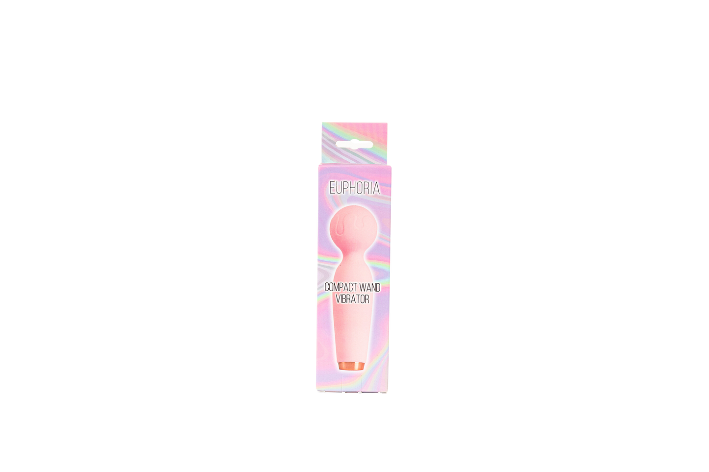 Euphoria - Compact Wand Vibrator - Pink Valentine