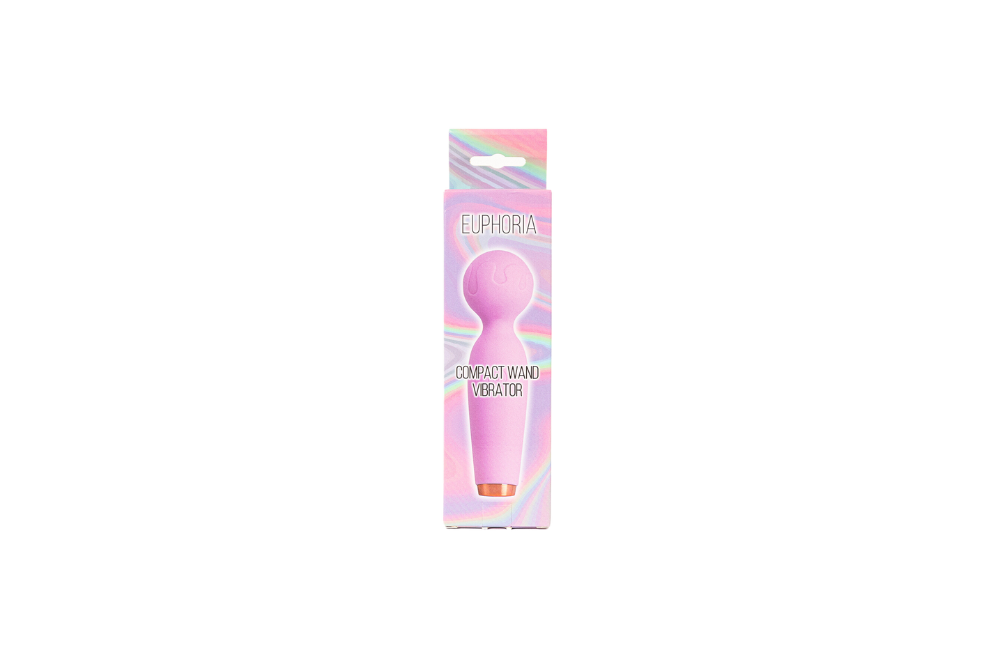 Euphoria - Compact Wand Vibrator - Pink Valentine