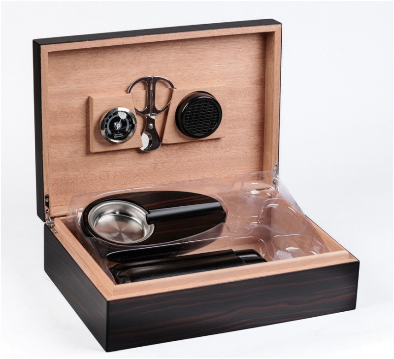 Prestige - The Manhattan Travel Humidor Case - Black