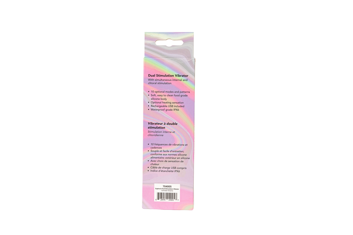Euphoria - Dual Stimulation Vibrator - Lavender Dreams
