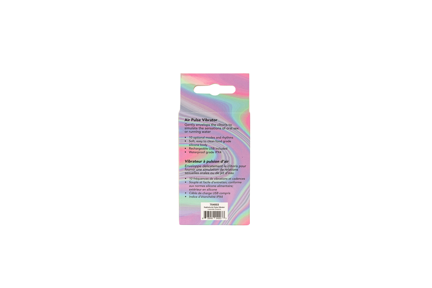 Euphoria - Air Pulse Vibrator - Pink Valentine